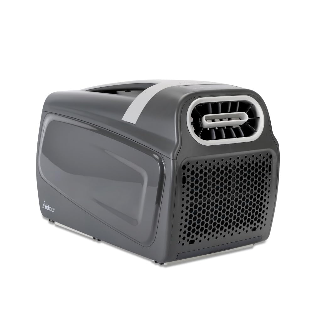 Yolco Mobile Klimaanlage 1000 W, 4-10 m², mit 2 Schläuchen | Mobiles Klimagerät, Monoblock Klimaanlage, 17-30 °C, 46/42 dB(A), 180/140 m³/h, Bluetooth 5.0, R290