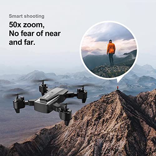 DYNWAVE Mini WiFi 4K modelo de avião grande angular ajuste de controle de gestos foco automático 4 c