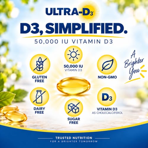 ULTRA-D3 Once-Weekly Vitamin D3 Softgels