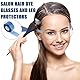 400 PCS Einweg Brillenschutz Brillenbügelschutz Einweg-Brillen-Beinschutz Brille Bein Ärmel Brillenbügelschoner Brille Beine Abdeckung für Friseur, Haarfärbung, Schutz, Zubehör, Zuhause, Salon und Spa