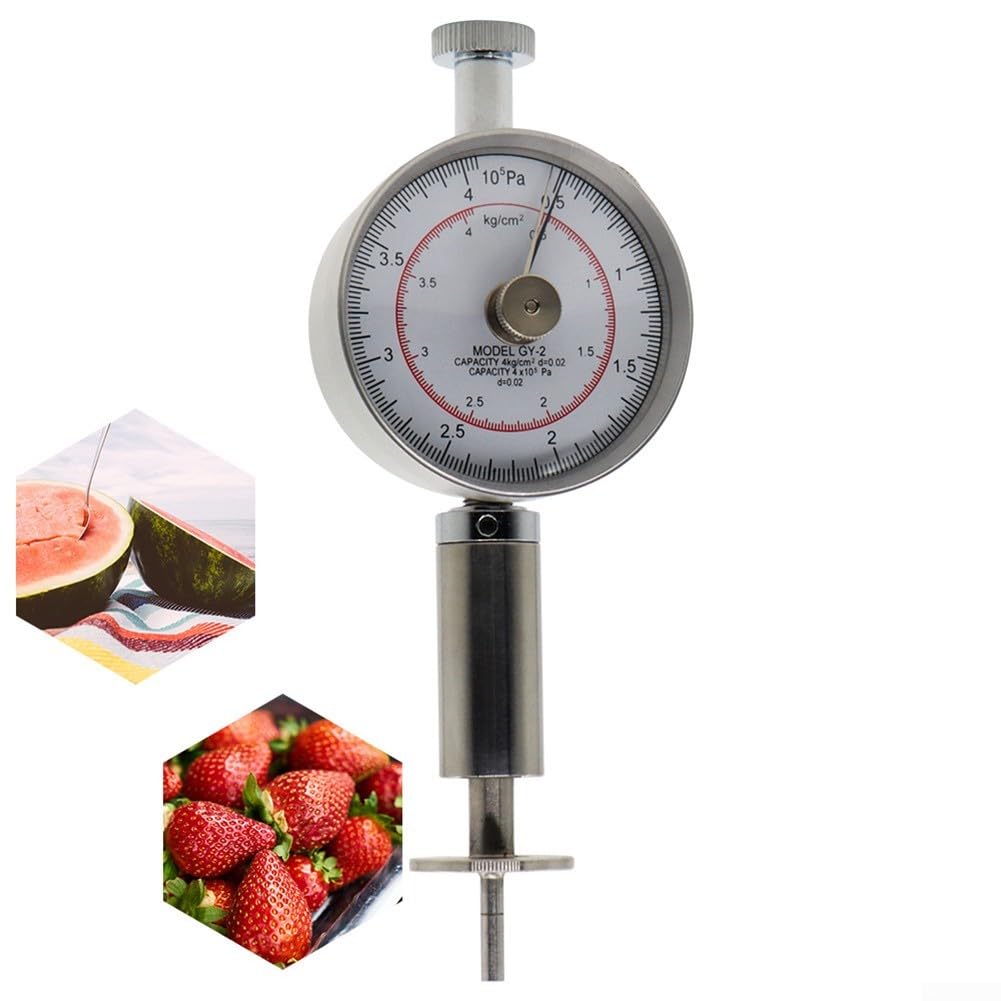 Penetrometro digitale a forma di fragola, 2, misurazione della memoria di picco, tester per frutta, maturità per compatibile con avere