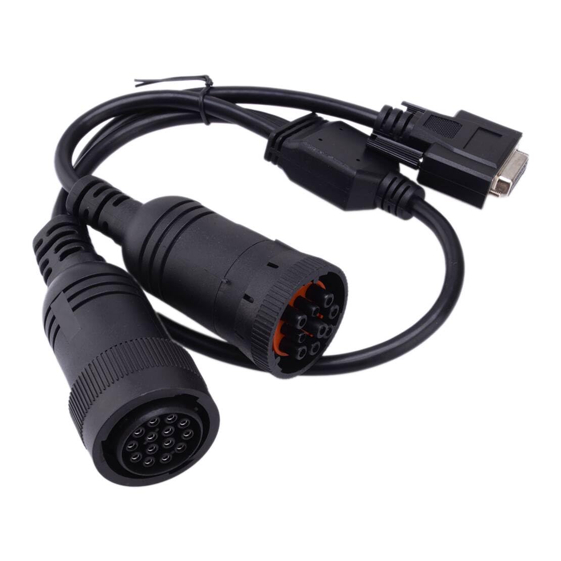 ciciTree 9 Pin & 14 Pin Split Connect Cable Comm Adapter 457-6114 Compatible for CAT ET-3