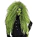 Widmann 02083 - Perücke Hexe, grün, Halloween, Karneval, Mottoparty
