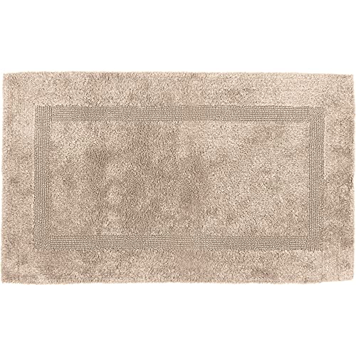 Erwin Müller Badematte, Badteppich Heraklion beige Größe 80x150 cm - Kochfest, für Fußbodenheizung geeignet, 100… – Bild 3