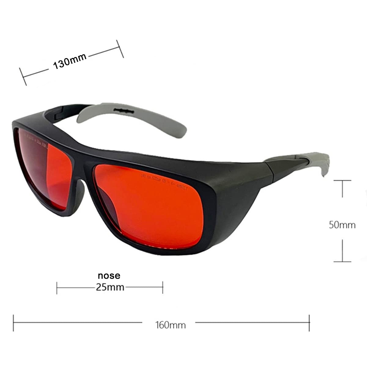Lunettes de sécurité laser, protection oculaire IPL 200-2000 nm