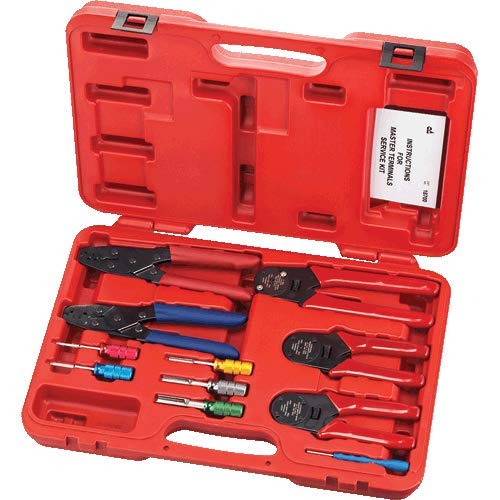 Tool Aid Master Terminals Service Kit in red case
