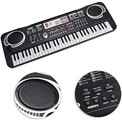 WKLIANGYUANPING Clavier de Piano 61 Touches Clavier électronique Piano Organ Clavier numérique Clavier de Musique… - Les Beatles, Paul McCartney, John Lennon, RIngo Starr, George Harrison WKLIANGYUANPING Clavier de Piano 61 Touches Clavier électronique Piano Organ Clavier numérique Clavier de Musique… – Image 2
