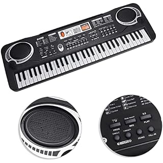 WKLIANGYUANPING Clavier de Piano 61 Touches Clavier électronique Piano Organ Clavier numérique Clavier de Musique… - Les Beatles, Paul McCartney, John Lennon, RIngo Starr, George Harrison WKLIANGYUANPING Clavier de Piano 61 Touches Clavier électronique Piano Organ Clavier numérique Clavier de Musique… – Image 2