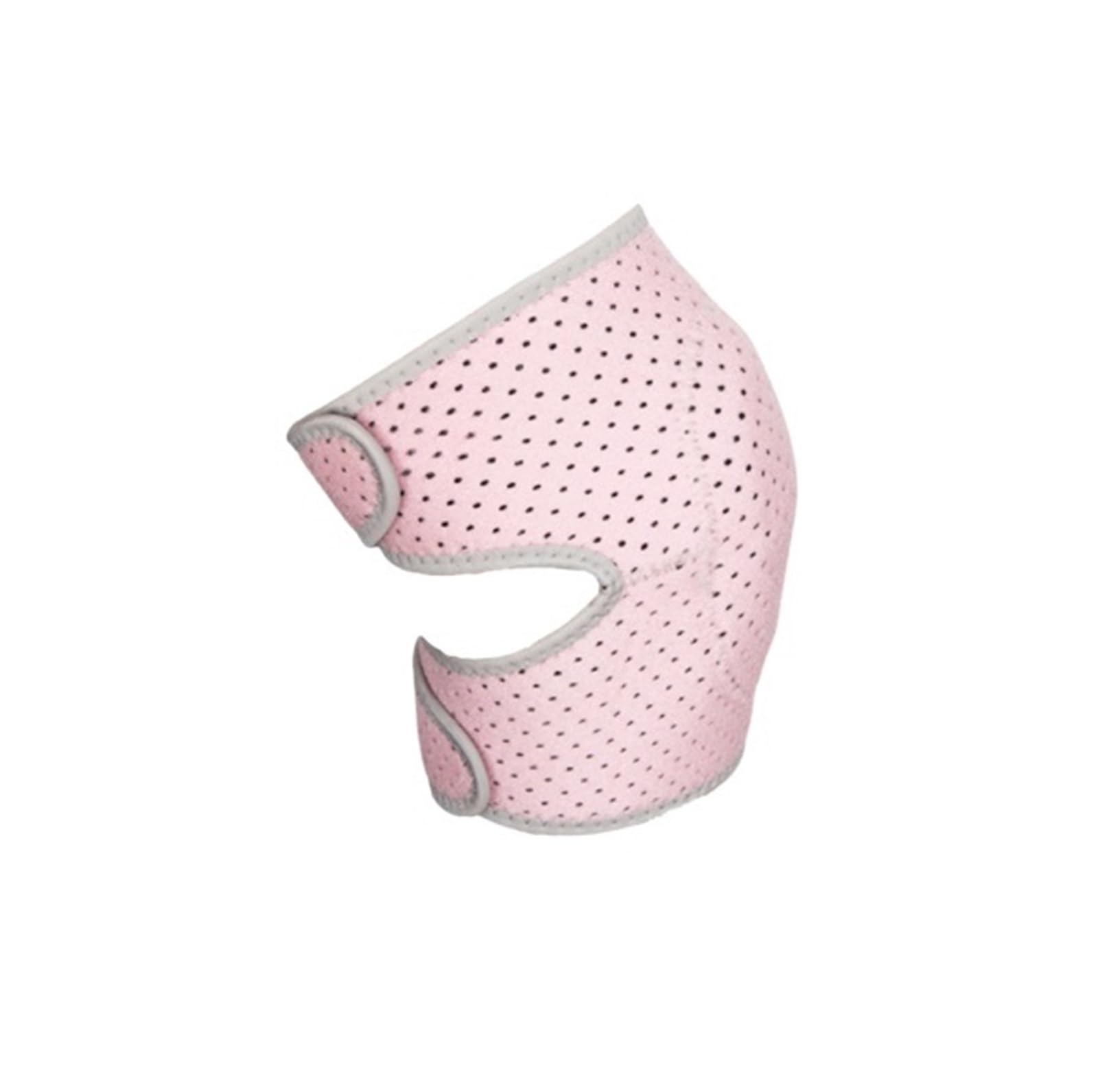 Wandern Kniebandage EIN Paar Schwammpolster, Antikollisions-Knieschützer, Atmungsaktiv, Kühl Und Verstellbar Fitness Knieorthese(Pink,L)