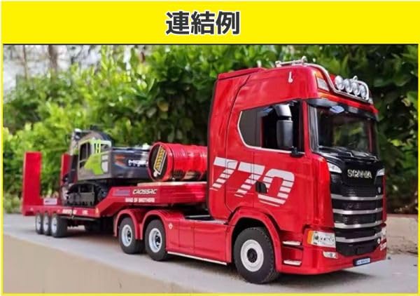 Huina 1501・1502 スカニア 770S トレーラーラジコンセット Amazon.co.jp: 【驚異のスケール！全長965mm】 Huina 1501