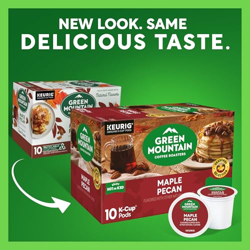 Image of Green Mountain Coffee Roasters Maple Pecan Keurig K-Cup Pods, Light Roast Coffee, 60 Count