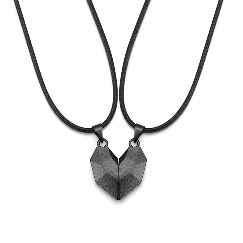 Scddboy Two Souls One Heart Pendant Necklaces For Coupleï¼ Matching Magnetic Necklaces For Best Friends For Men (B08Y92CBTY) Amazon Price History, Amazon Price Tracker