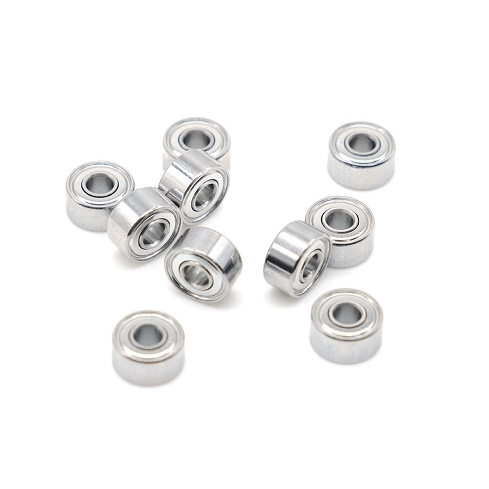 Rodamientos de bolas de acero inoxidable S693ZZ 3x8x4 mm AISI440C (10 unidades)