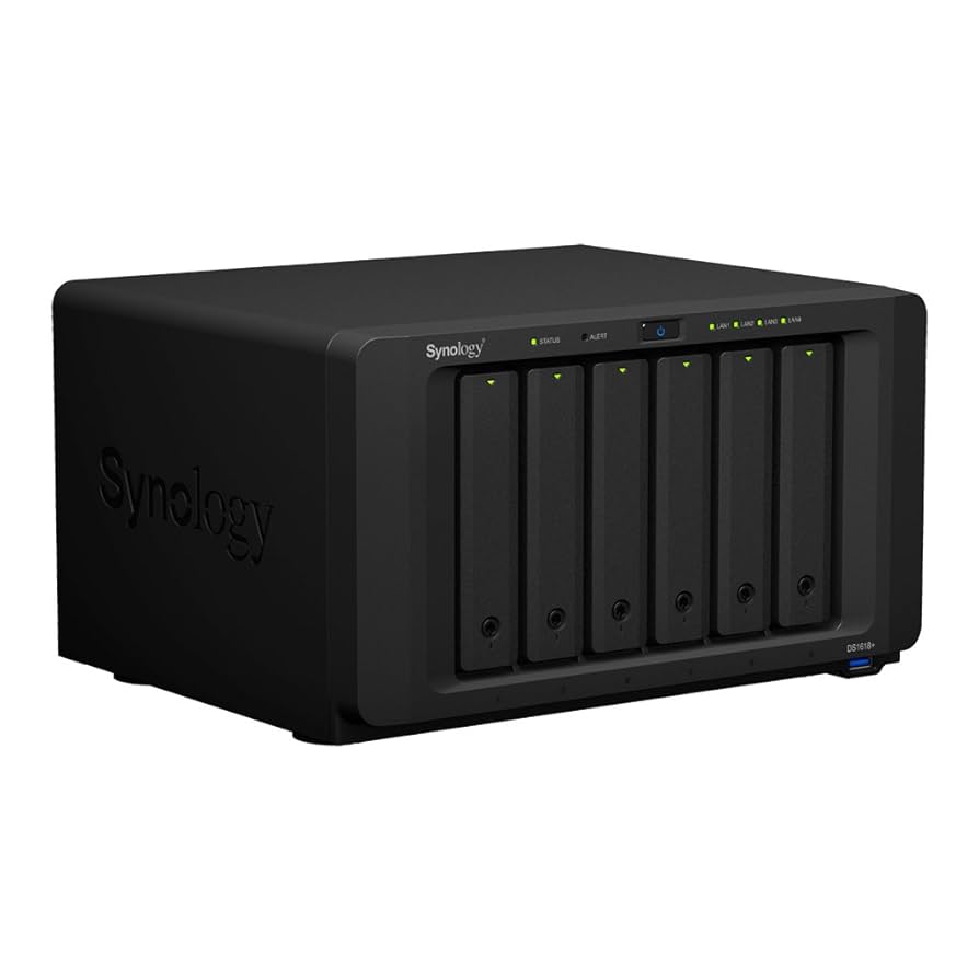 外付けハードディスク・ドライブ Synology DiskStation DS1618+ Amazon.com: Synology DiskStation DS1618+ NAS Server for