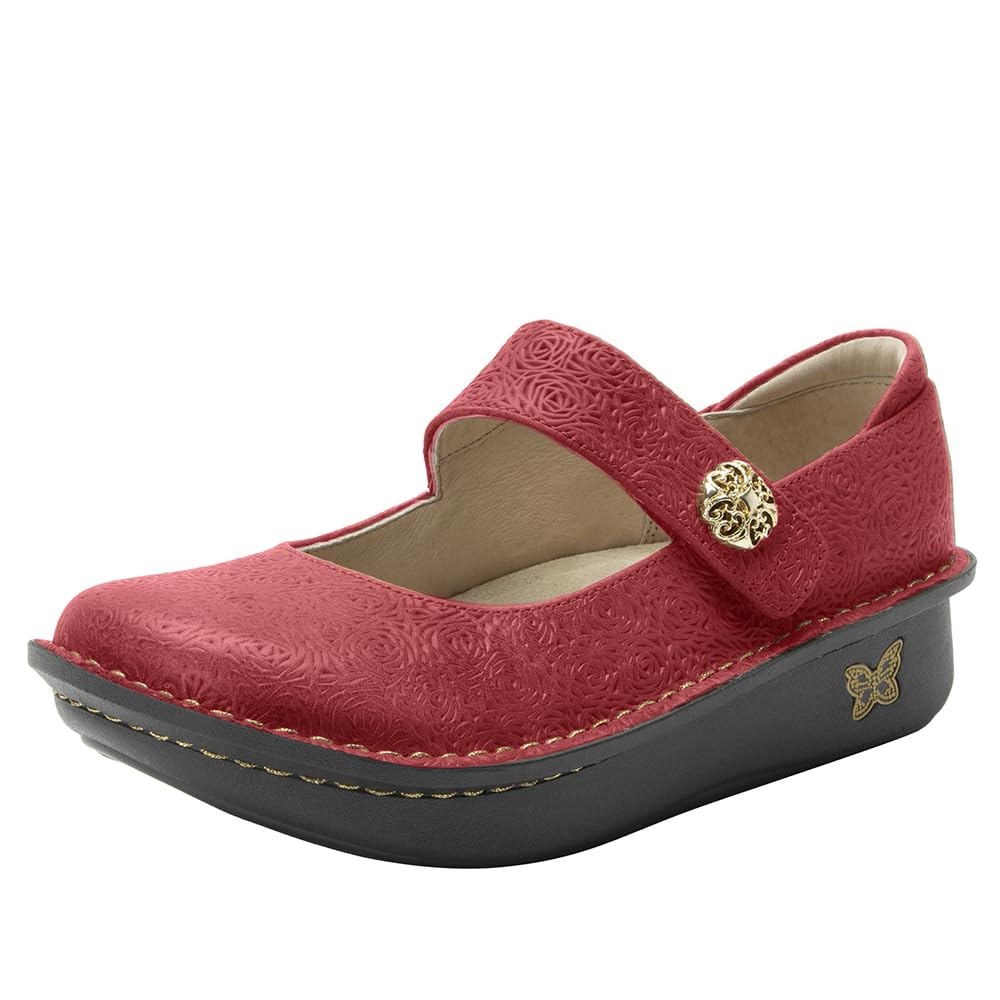 Alegria Paloma Womens Mary Jane - Timeless Comfort, Arch Support and Style Shoe for Everyday Elegance and Slip-Resistant - Nursing and Healthcare