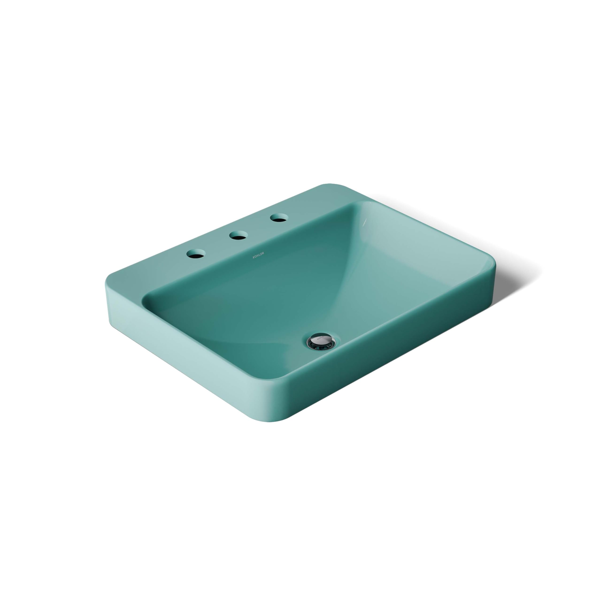 KOHLER Vox 23 in. Rectangular Drop-In Vessel Bathroom Sink 