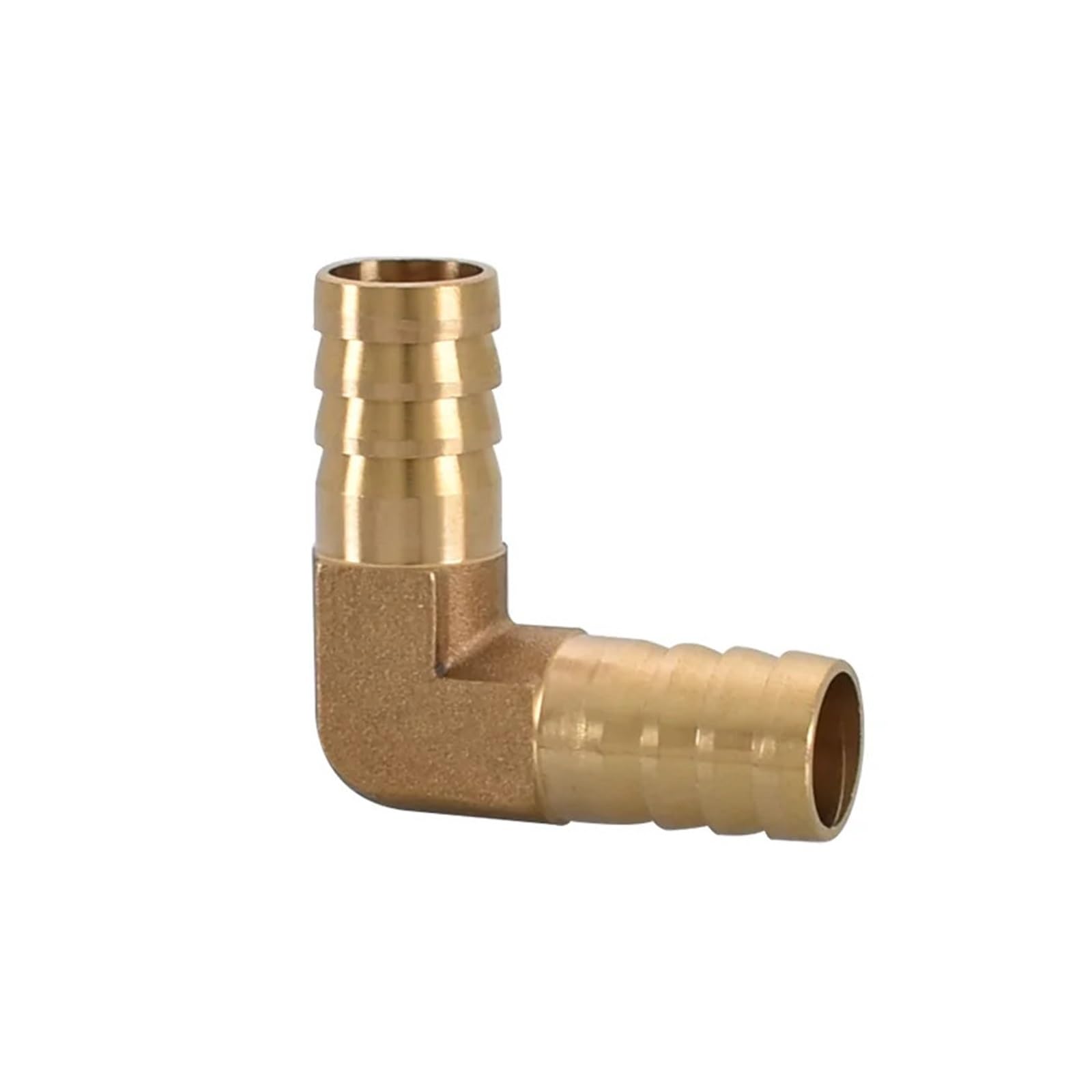 Hose Tail 5mm OD Brass Barbed Pipe Fitting Right Angle Elbow Connector Coupler