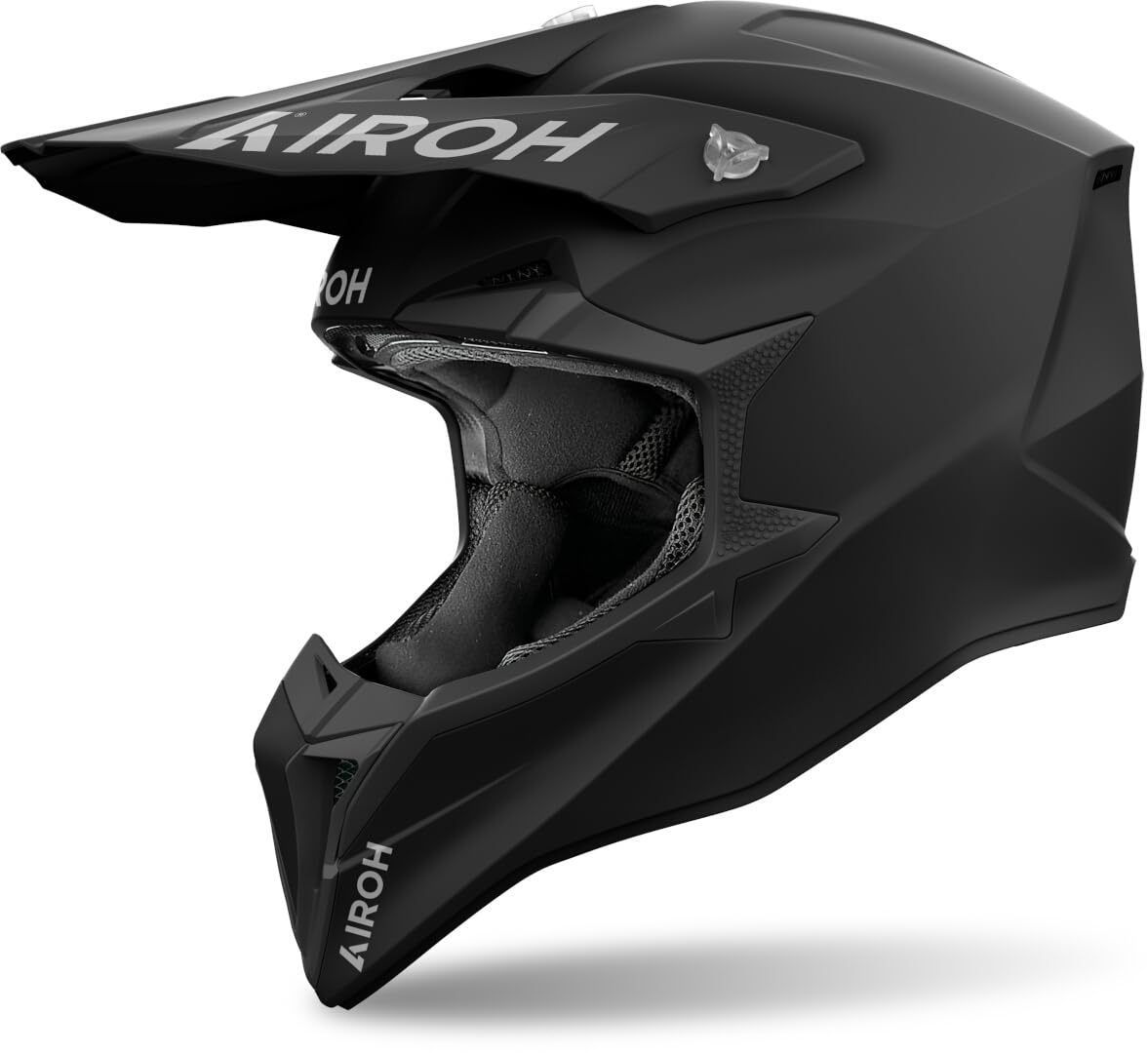Airoh Wraaap Black Matt M Enduro Motorcycle Helmet - WRA-11-M - View #3