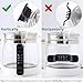 Cord Organizer for Appliance Stick On- Kitchen Appliances Cord Winder, Convenient Cord Wrapper for Mixer, Air Fryers, Juicers, Coffee Machines, Blender, Air Fryers, Black 6Packs