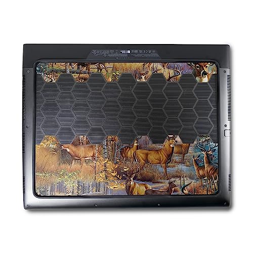 Image of MightySkins Skin Compatible with Alienware M18 R1 (2023) Full Wrap Kit - Deer Pattern | Protective, Durable, and Unique Vinyl Decal wrap Cover | Easy to Apply & Change Styles | Made in The USA