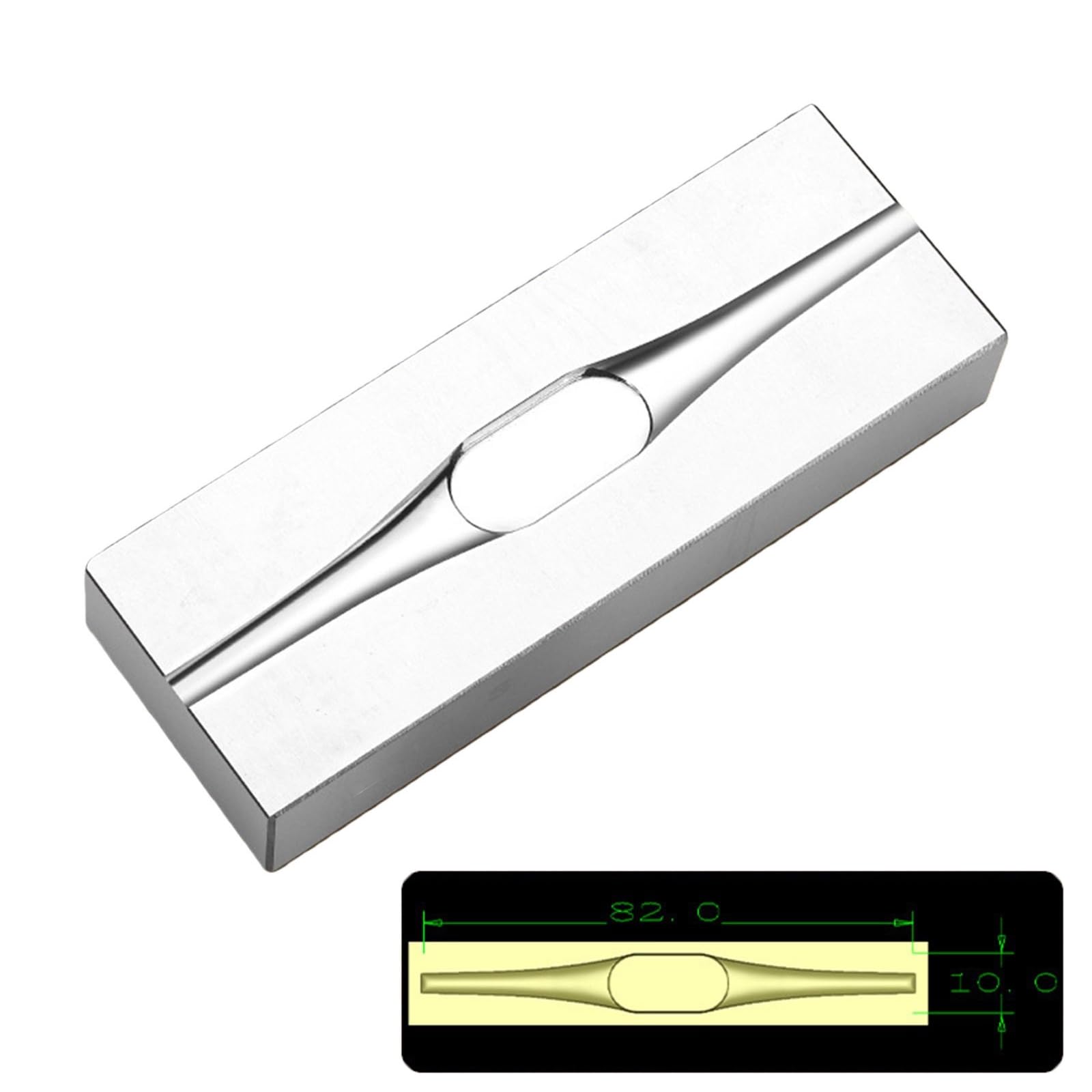Outil de rainures en acier robuste conçu pour le façonnage des anneaux dans les applications de fabrication de bijoux outil de bijoux en acier