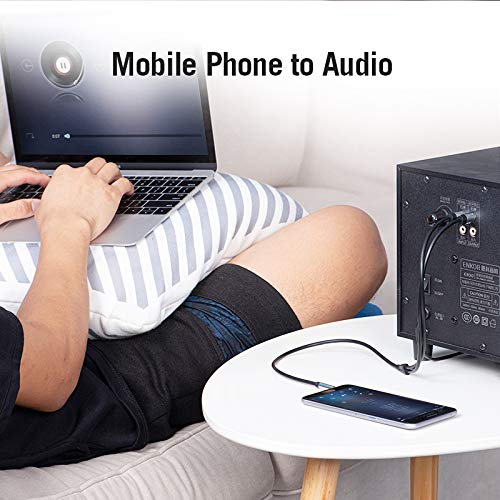 Cabo Auxiliar Audio P2 Estereo Para Rca Som Dj 2m Vention