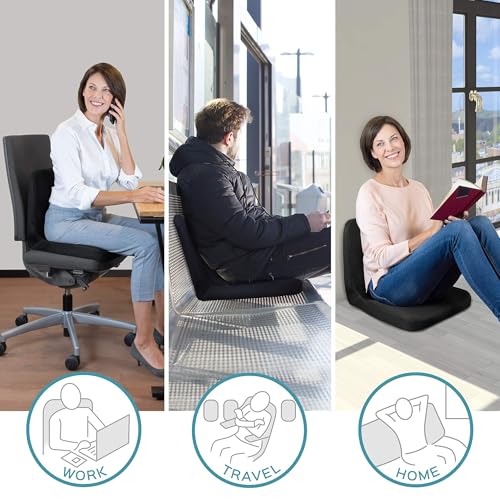 bonmedico Orthopädisches Sitzkissen und Rückenkissen 2-in-1 – Ansicht 5