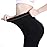 AMZAM Medical Compression Pantyhose for Women & Men, Closed Toe 15-20 mmHg Graduated Compression Stockings Waist High Support Leggings, Support Hose for Varicose Veins, Edema, Post Surgery, Black L
