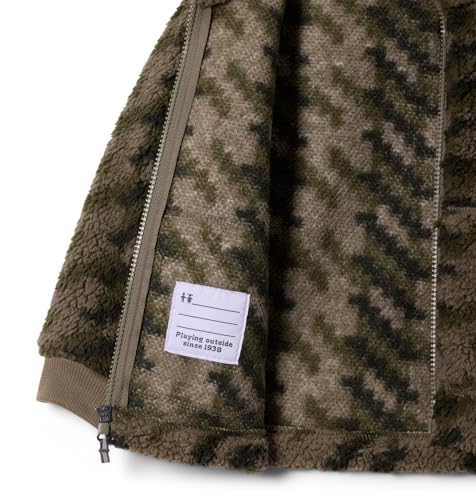 Image of Columbia Kids Rugged Ridge Ii Printed Sherpa Full Zip (little Kid /Big Kid)