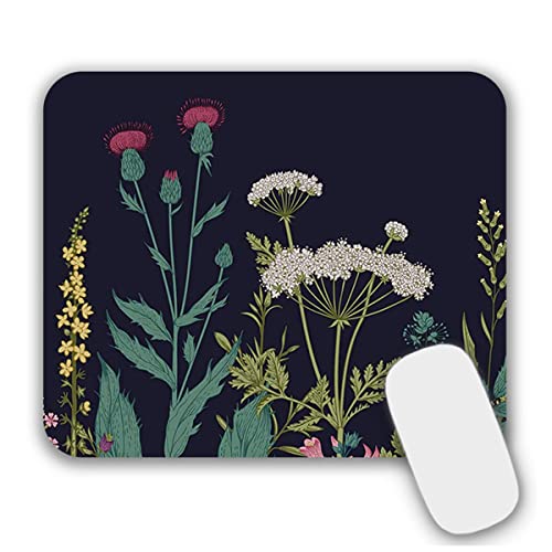 Tapis de souris de jeu fleur pour un bureau d'ordinateur stylé et ordonné