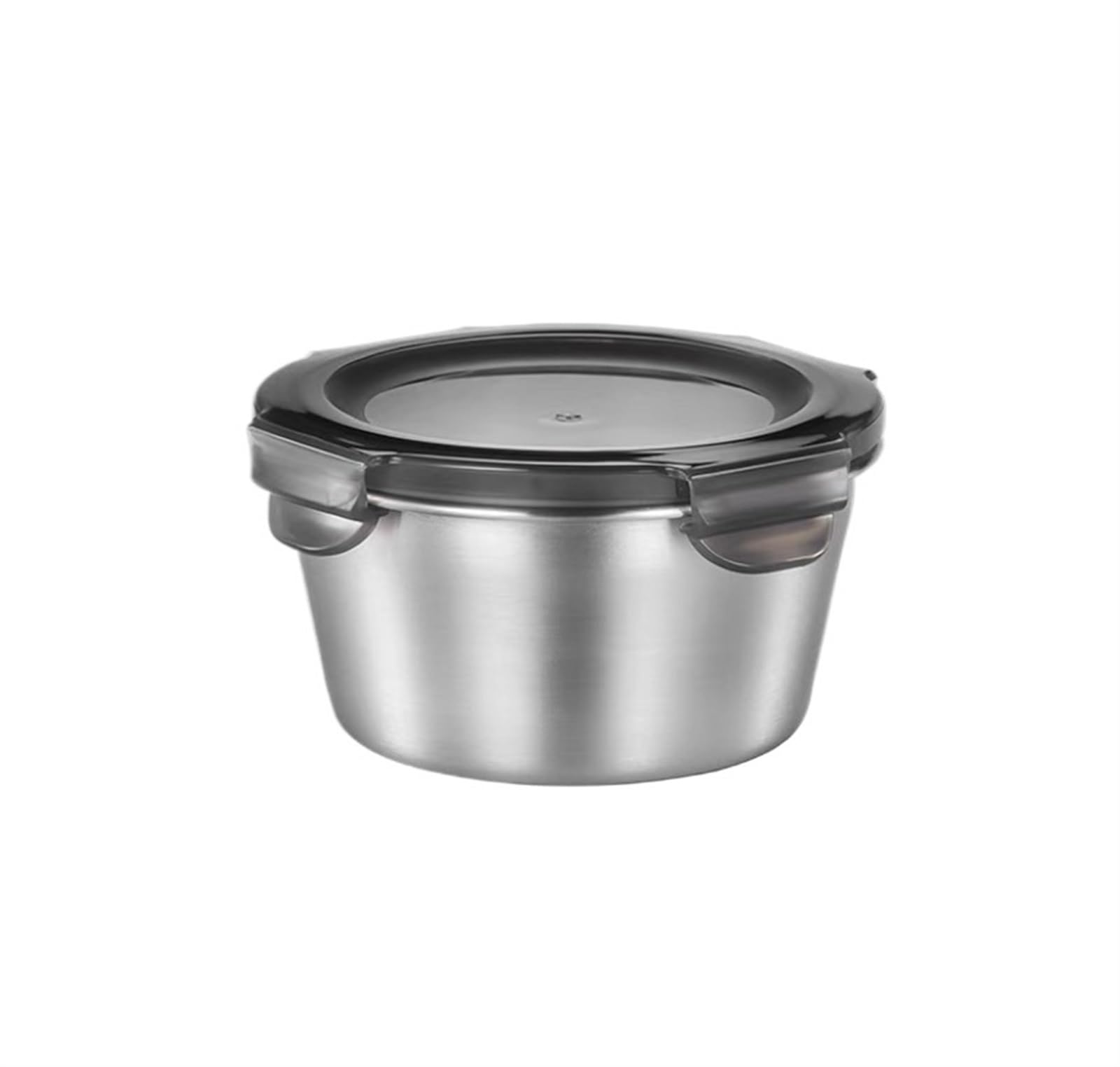 Lunch Box Ciotola Rotonda Contenitore per Alimenti in Acciaio Inossidabile 316 Scatola per Conservazione Fresca Coperchio Sigillato Contenitore per Frutta e Verdura Pranzo Pasto Prep Conservazione F