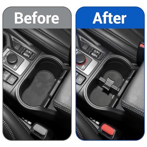 Divisor Porta Vasos para Consola Subaru Forester 2014-2019 miniatura 2