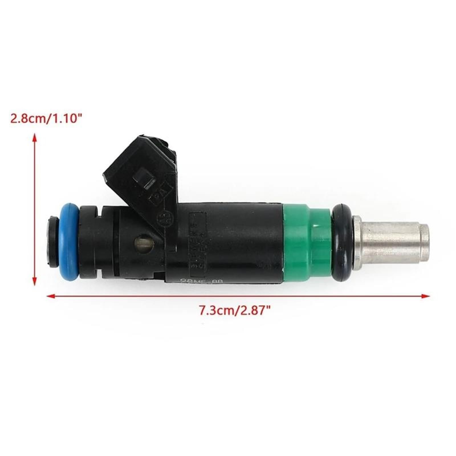 Inyector De Combustible 4 Uds 1429840 98MF-BB Para Ford Para Fiesta V 2001-2008 Para Fusion 1.4L 2002-2012 Boquilla Atomizadora