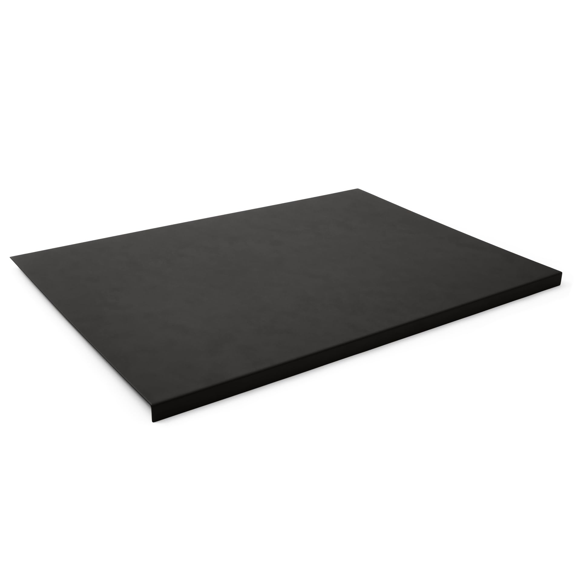 Eglooh - Talia - Office Desk Mat Made of Anthracite Grey Leather cm 50x35 - Modern Design, Resistant Core Made of Steel with L-Shaped Forward Profile, Non-Slip Bottom - Made in Italy — image 1