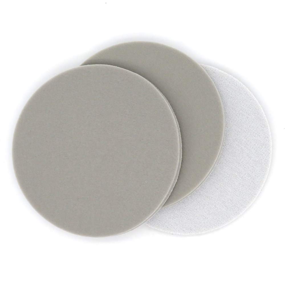 12 sztuk 5 Cal gąbka do szlifowania papier ścierny tarcza szlifierska na mokro i amp; Dry Hook and Loop 300-3000 Grit do polerowania, 300 400