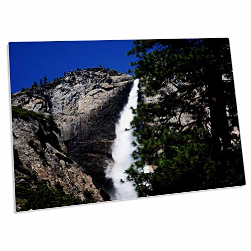3dRose Desk Pad con diseño de cascada en Yosemite miniatura 1