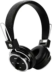 Fone De Ouvido Headphone Sem Fio Bluetooth Micro Sd Radio Fm B-05 (Azul)