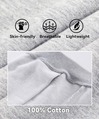 Image of GFQLONG Toddler Boys 2 Pack Cotton Active Jogger Sweatpants,Kids Casual Athletic Solid Pocket Pull On Pants