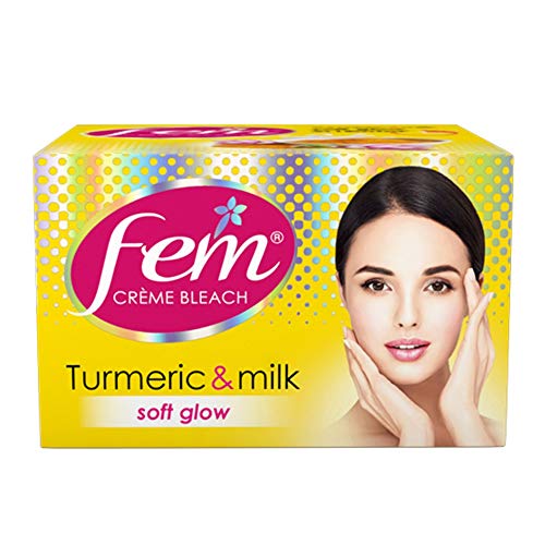 Image of Fem Turmeric Herbal Fairness Creme Bleach, 8 Gm