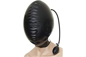MFMYEE Latex Fetish Mask, the Ultimate in Sensory Deprivation and Erotic Play