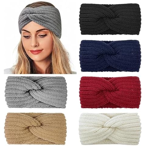 Kavya Women's Winter Knitted Headband Cover