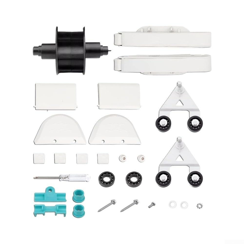 Kit de Maintenance pour Hayward pour navigator : pour roue à Aubes Type A et Détachées pour Nettoyeur de Piscine, Ensemble Complet 24 en Plastique pour robuste(24)