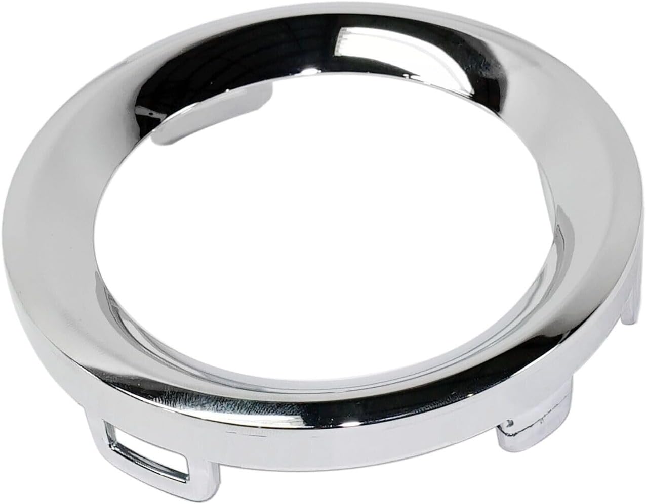 DAT AUTO PARTS Front Left Driver Side Fog Light Trim Ring Replacement For 2019-2023 Jeep Renegade Trailhawk Altitude Round Chrome Finish CH1038208 6VM61SZ0AA