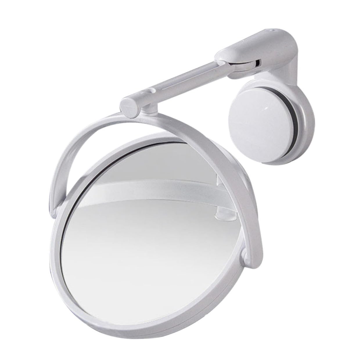 Miroir de maquillage mural moderne en ABS haute résistance et design PVC