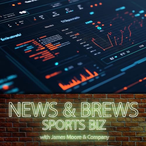 Page de couverture de S6:E6: News & Brews Sports Biz: AI in College Athletics Finance