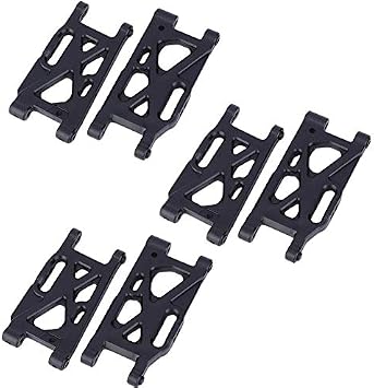 Life 1/14 RC Car Front and Rear Swing Arm, 3PCS RC Suspension Arm Replacement RC Upgrade Part Compatible with WLtoys 144001 RC Car