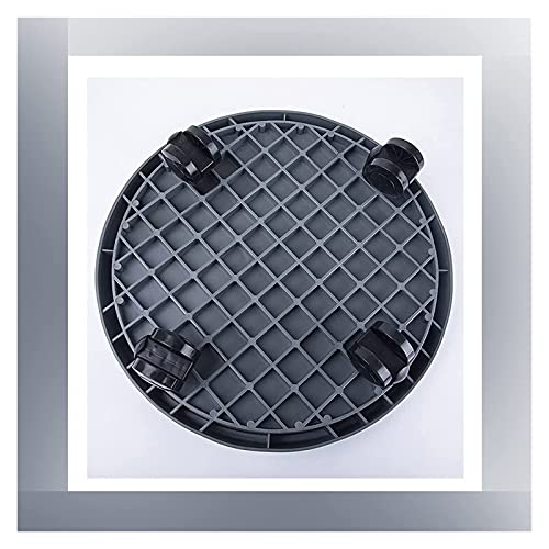 Support pour pot de fleurs intérieur/extérieur roulette 46cm