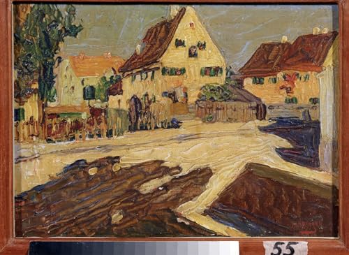 Impression sur toile Kandinsky de qualité supérieure en 60x90cm