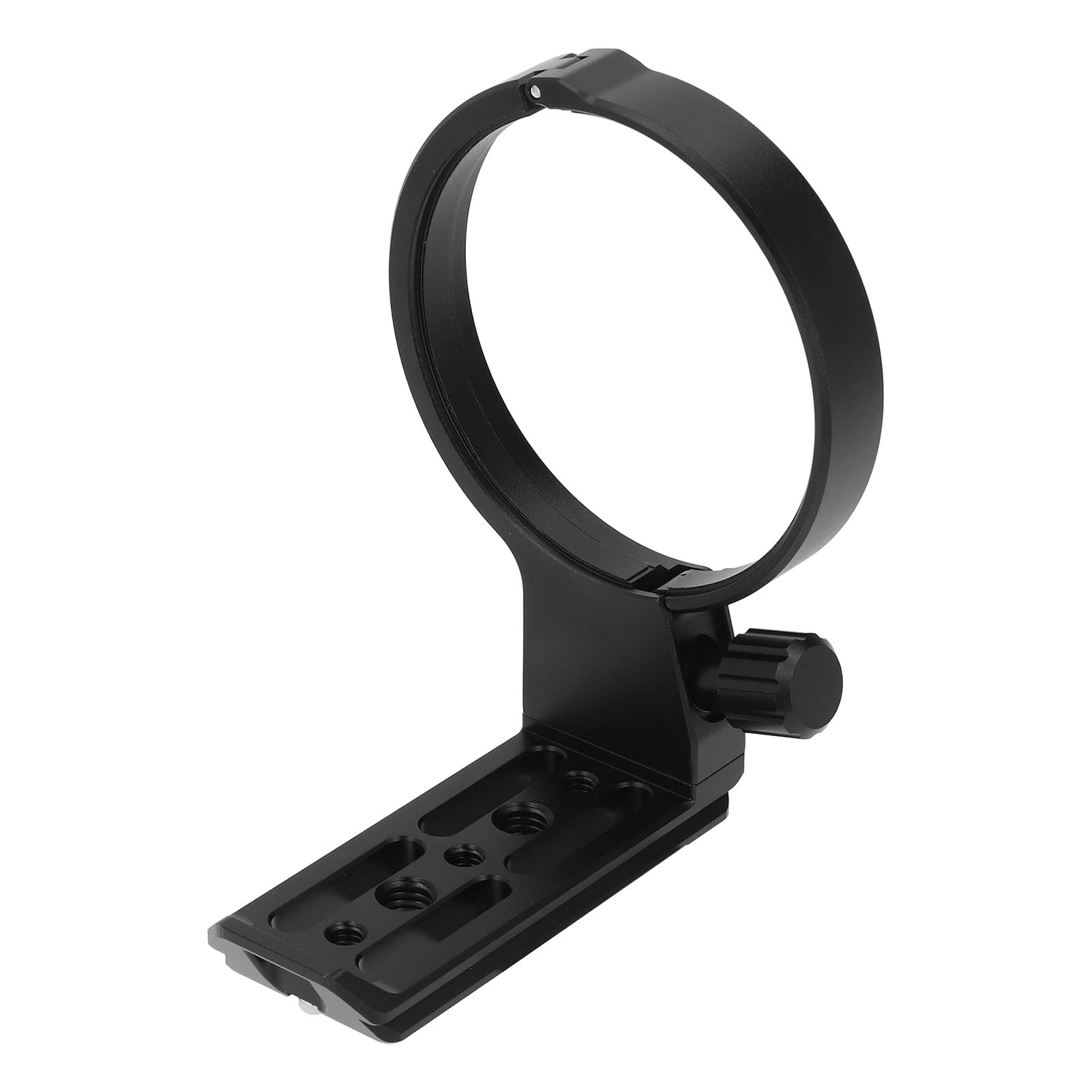 Lens Collar, Tripod Mount Ring Aluminum Alloy with 80mm Quick Release Plate for RF70 200mm F2.8 L is USM, Solid Mounting, Rotation, Arca Tripod, CNC Machined, Sturdy Support