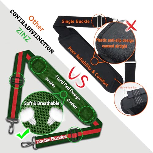 Image of ZINZ Bag Shoulder Strap, Padded Adjustable Shoulder Strap Replacement